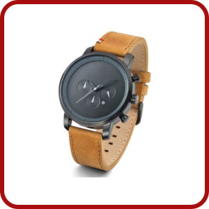Montre bracelet cuir